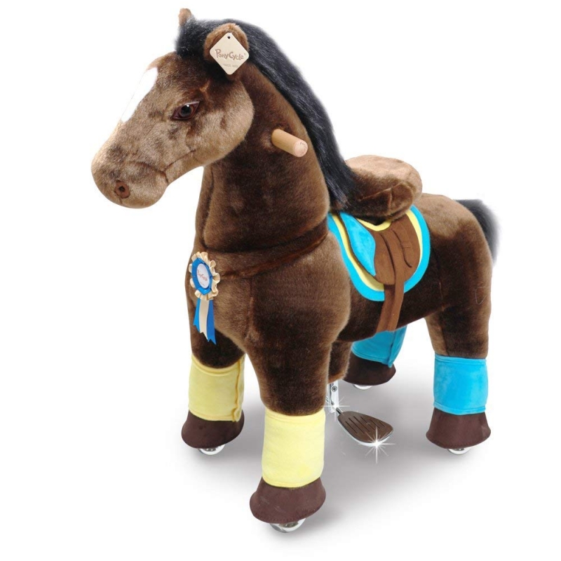 PonyCycle® K Donker Bruin Paard K45 voor Leeftijd 4-9 jaar