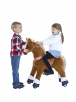 PonyCycle® U Bruin Paard Ux424 voor Leeftijd 4-9 jaar