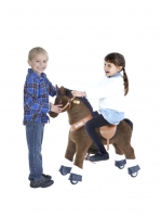 PonyCycle® U Donker Bruin Paard Ux421 voor Leeftijd 4-9 jaar