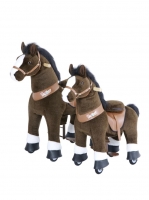 PonyCycle® U Donker Bruin Paard U421 voor Leeftijd 4-9 jaar